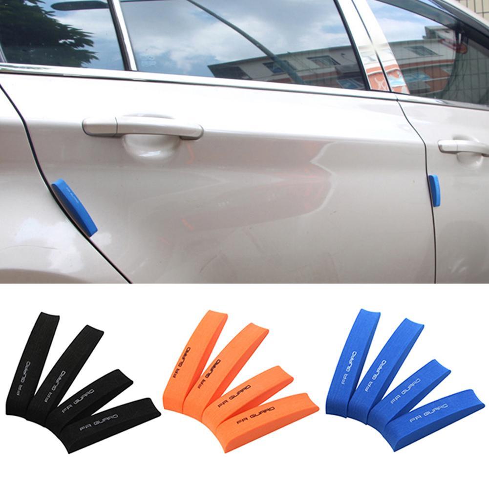 Bộ 4 Miếng Dán Bảo Vệ Cạnh Cửa Xe Hơi Chống Va Chạm / Trầy Xước Bằng Xốp Eva