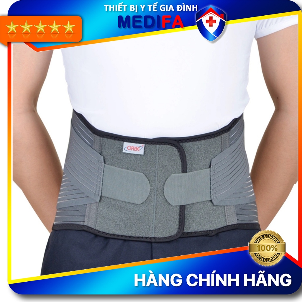 Đai Thắt Lưng Hỗ Trợ Cố Định Cột Sống Orbe - M