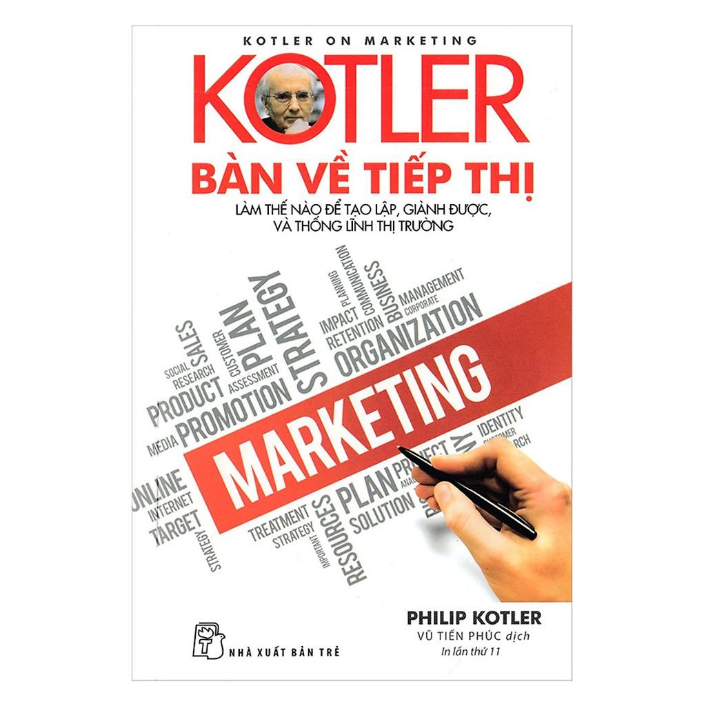 Sách - Kotler bàn về tiếp thị ( tái bản 2019 )
