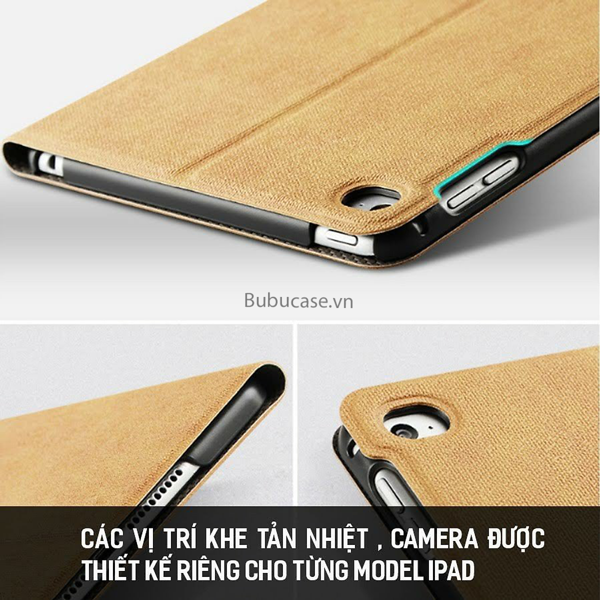 Bao Da Dành Cho Ipad 2-3-4 / Air 1- 2 - 3 -4 / Mini 1- 2- 3 - 4 / New 2017-2018 / Air 3 / 10.5 / 10.9 Họa Tiết Deer - Da Lộn