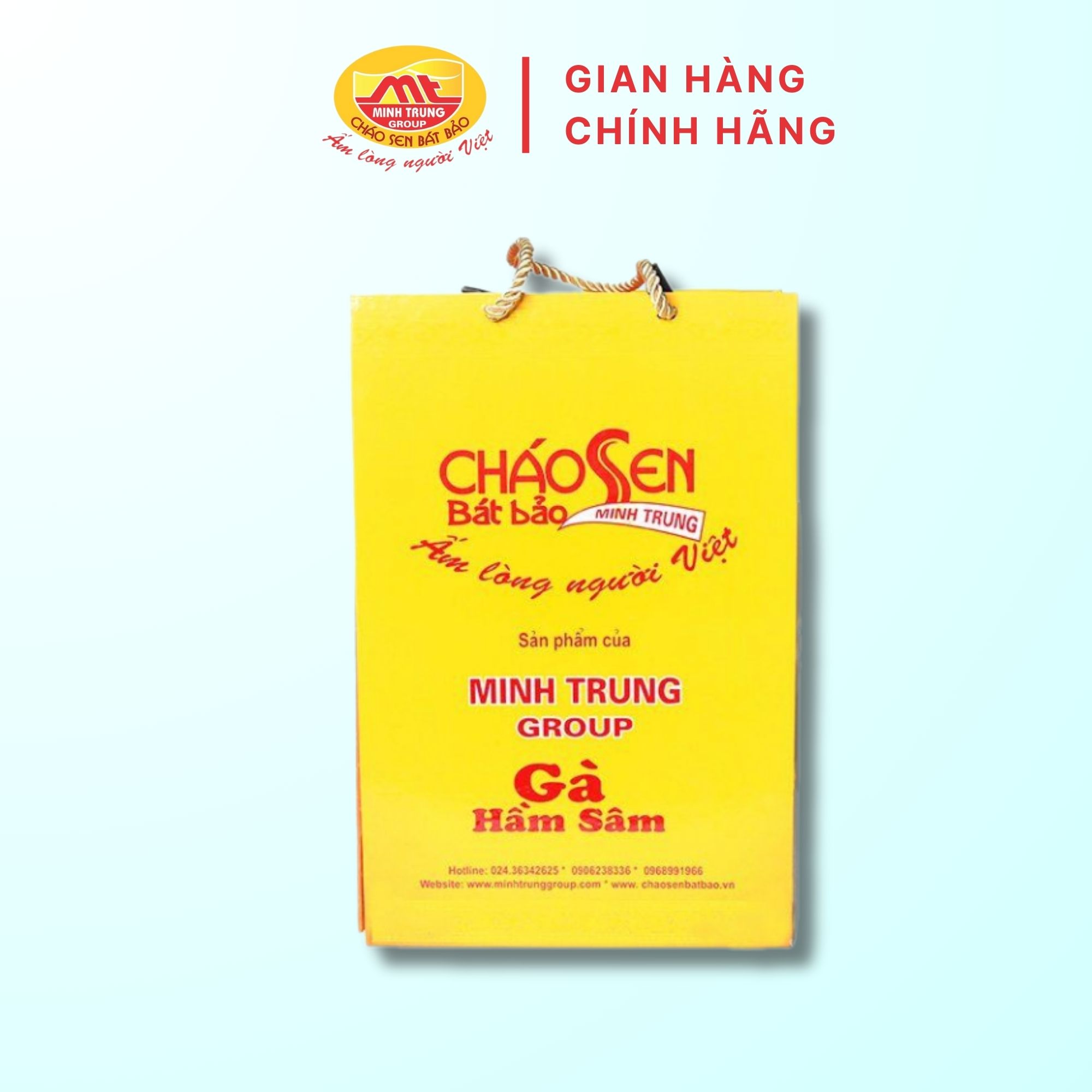 Gà hầm sâm Minh Trung Lốc 3 Lon
