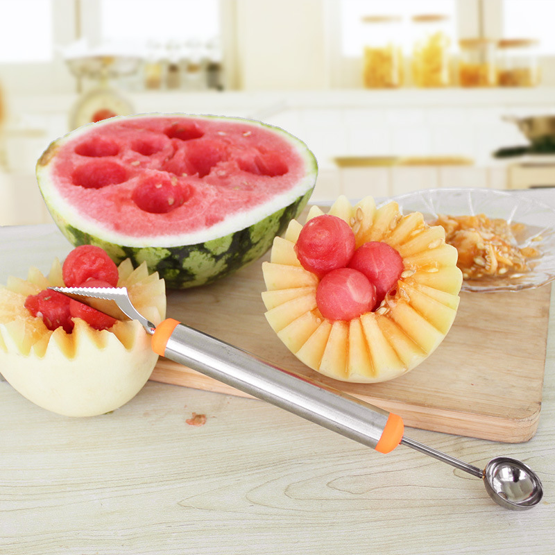 Combo 2 muỗng tạo hình trái cây thông minh