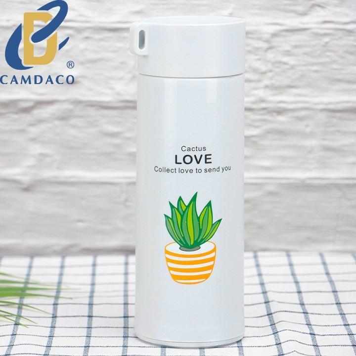 Bình nước LOVE xương rồng ( 500 Ml GIAO NGẪU NHIÊN)