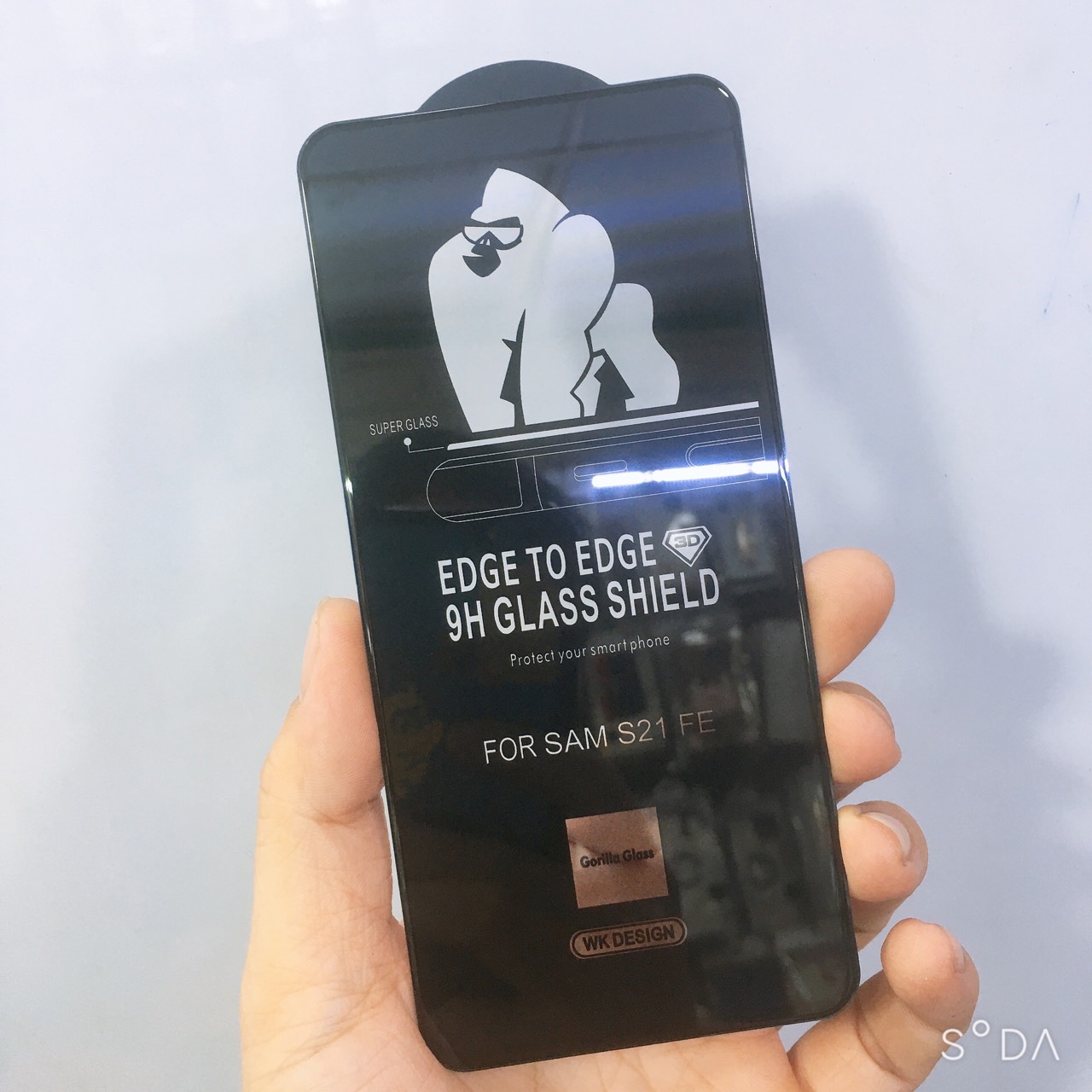 Kính cường lực cho Samsung S21 FE KingKong full màn hình cao cấp( hàng chính hãng)
