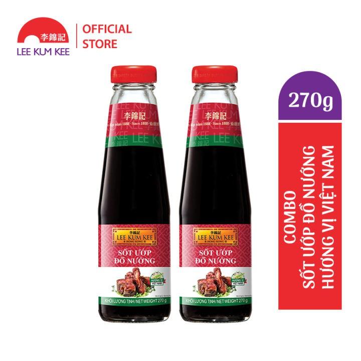 Combo 2 Sốt ướp đồ nướng hương vị Việt Nam Lee Kum Kee 270 g