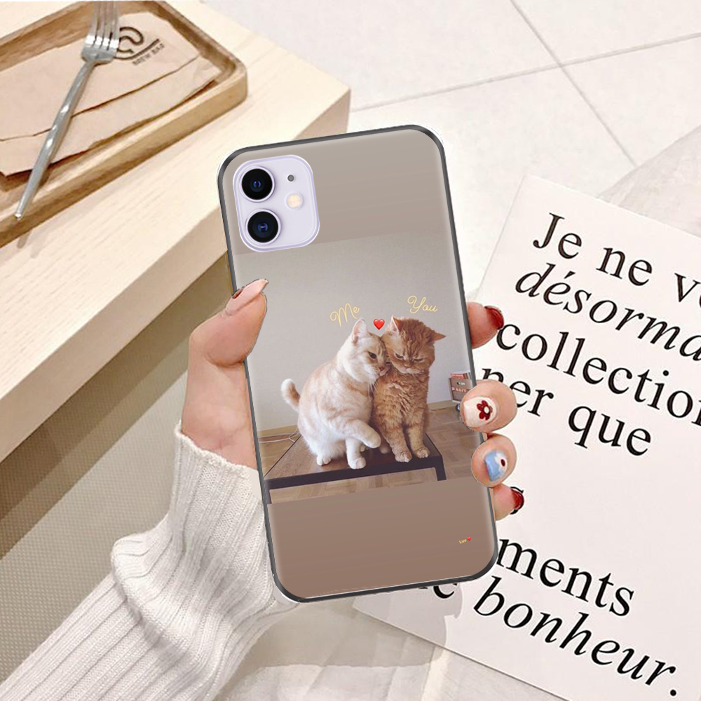 Ốp lưng điện thoại iPhone 11 viền silicon dẻo TPU in hình Thú Cưng - Hàng chính hãng
