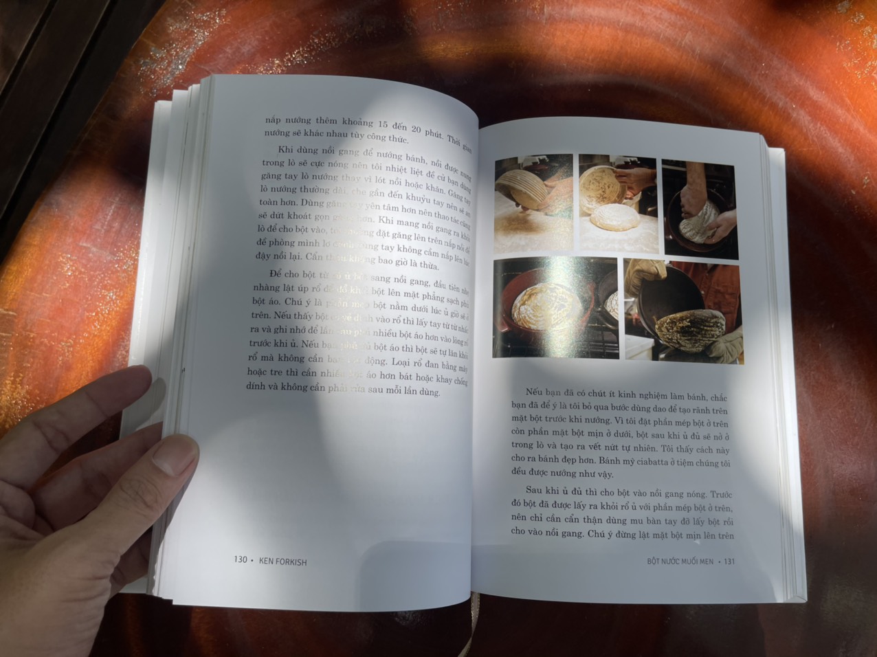 (Bìa cứng in màu- giải thưởng IACP Cookbook- James Bread Foundation Book) BỘT NƯỚC MUỐI MEN - Nền tảng của bánh mỳ và pizza thủ công – Ken Forkish – Thảo Trịnh dịch – Huy Hoang Books phát hành - NXB Phụ Nữ