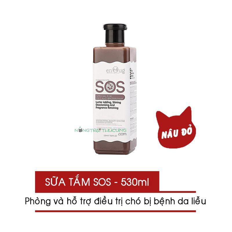 Sữa tắm SOS 530ml - Dành cho Chó Lông Bông xù Poodle, Pomerian