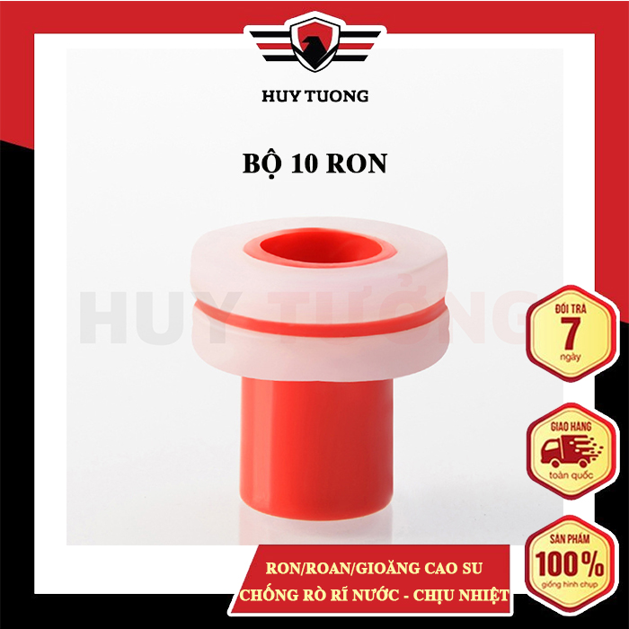 Bộ Ron/Roan/Gioăng cao su chống rò rỉ nước - Dể lắp đặt - chịu nhiệt cao Huy Tưởng (Bộ10 cái - Bộ 30 cái)