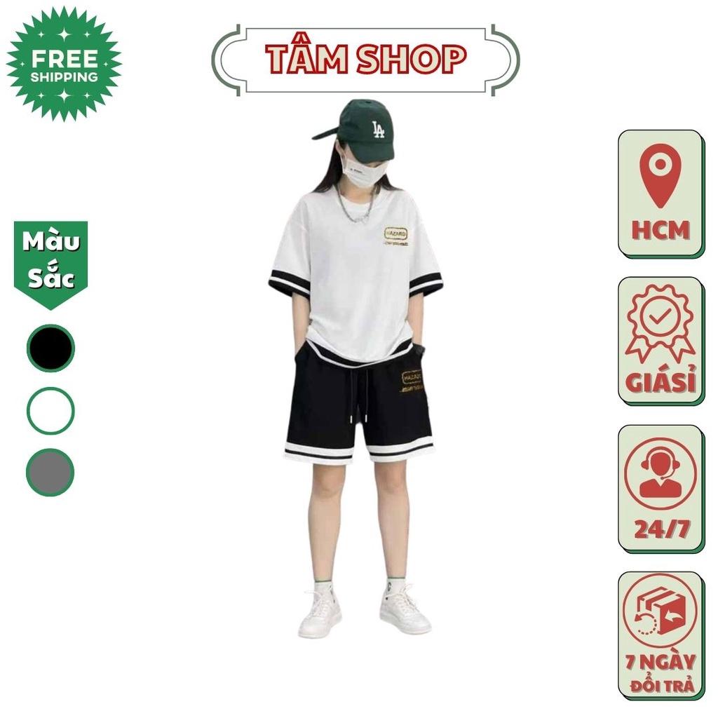 ĐỒ BỘ NAM FREESHIP ĐỒ BỘ THỂ THAO IN HAZARD SIÊU NGẦU ĐỦ SIZE TRẺ EM NGƯỜI LỚN
