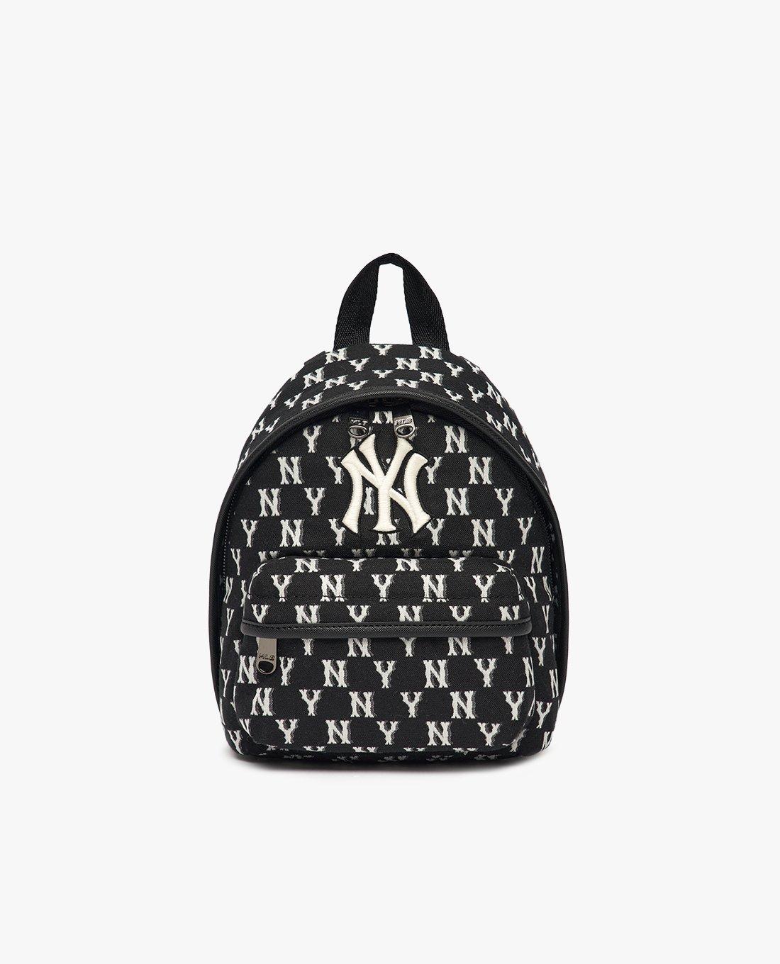 MLB - Balo mini phom chữ nhật Monogram Jacquard 3ABKS012N