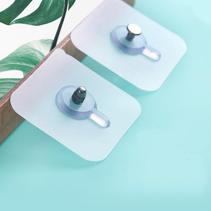 Móc đinh không cần khoan tường - Móc dán tường treo tranh/ đồng hồ đa năng siêu chịu lực