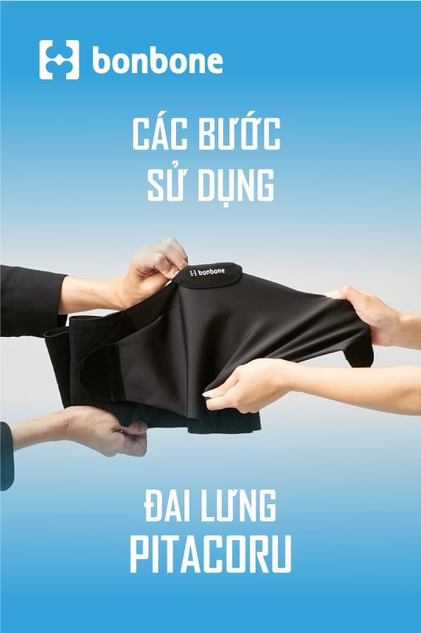 Đai hỗ trợ vùng thắt lưng Pita Coru Bonbone hỗ trợ giảm đau, bảo vệ cột sống - Nhật Bản