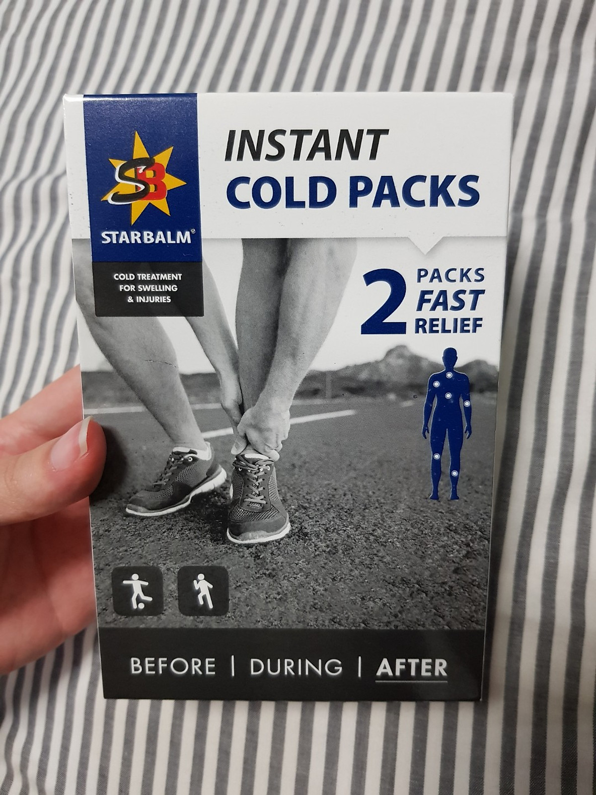 Túi làm lạnh nhanh, Starbalm Instant Cold Packs hộp 2 gói