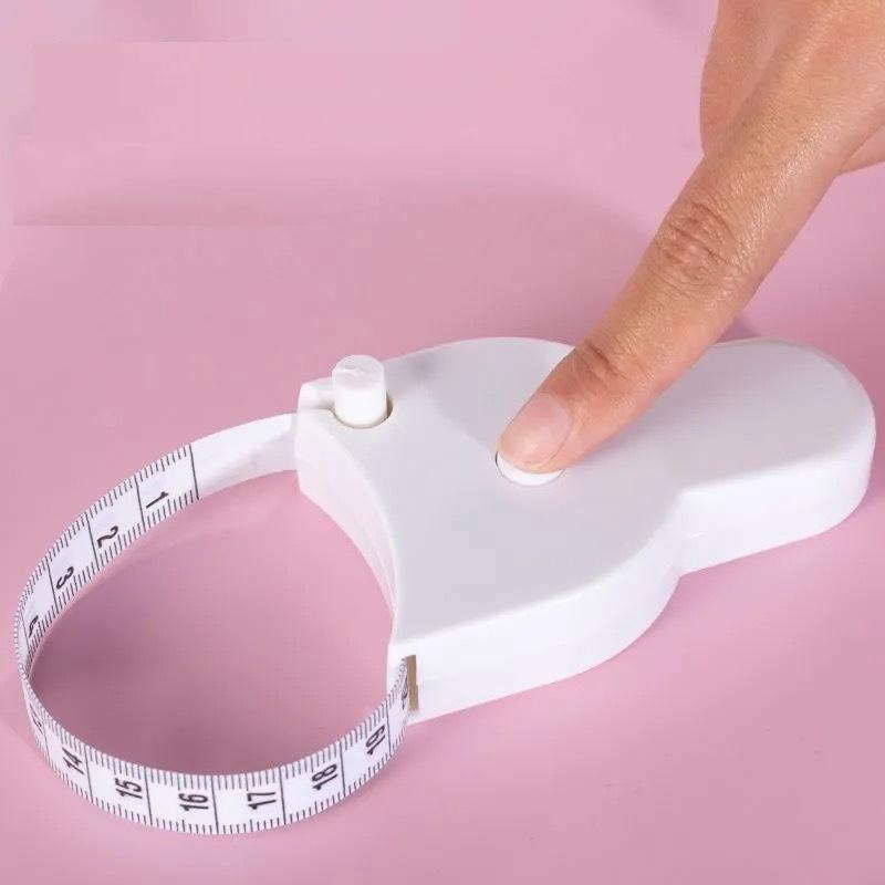 Thước dây mini cầm tay tự động đo ba vòng cơ thể chu vi quần áo thước đo chiều cao babo