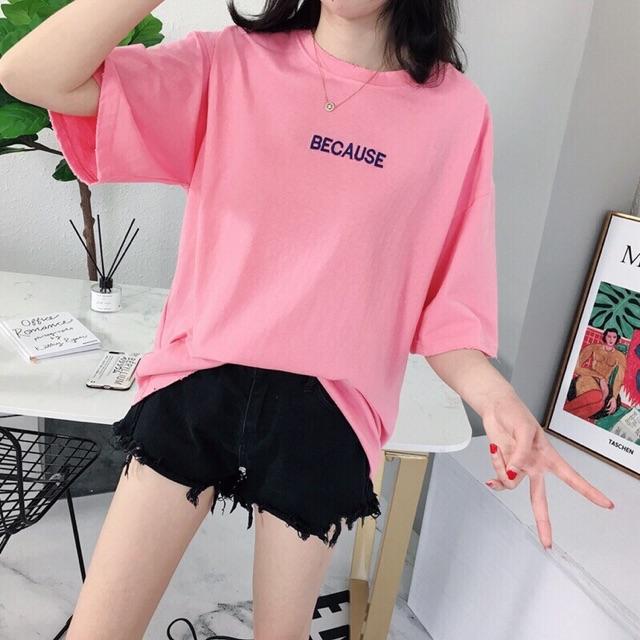 Áo thun tay lỡ form rộng