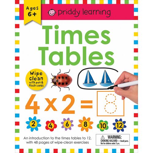 Wipe Clean Workbook: Times Tables