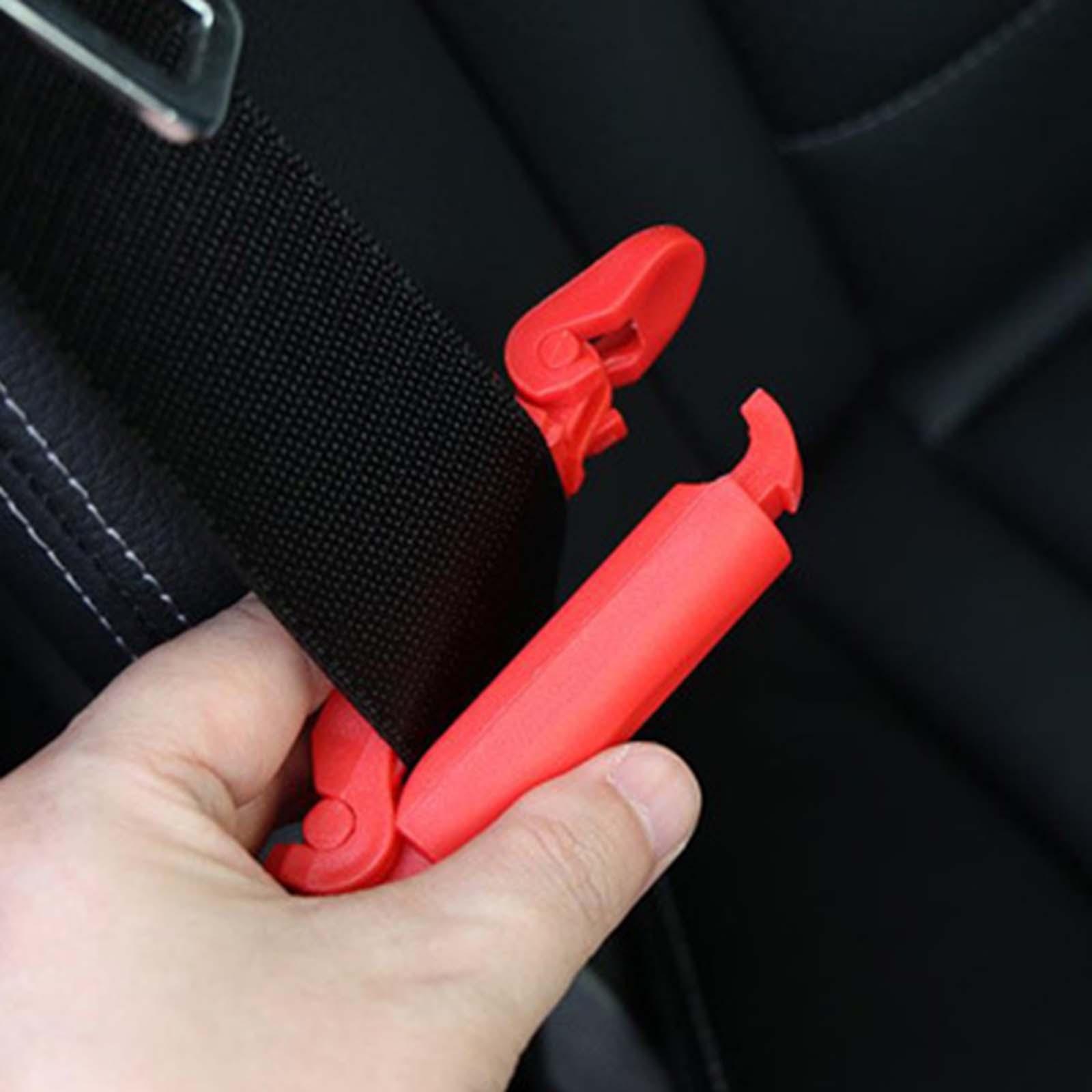 Car Seat Safety Clip Buckle Heavy Duty Comfortable Seat Belt Buckle Adjuster