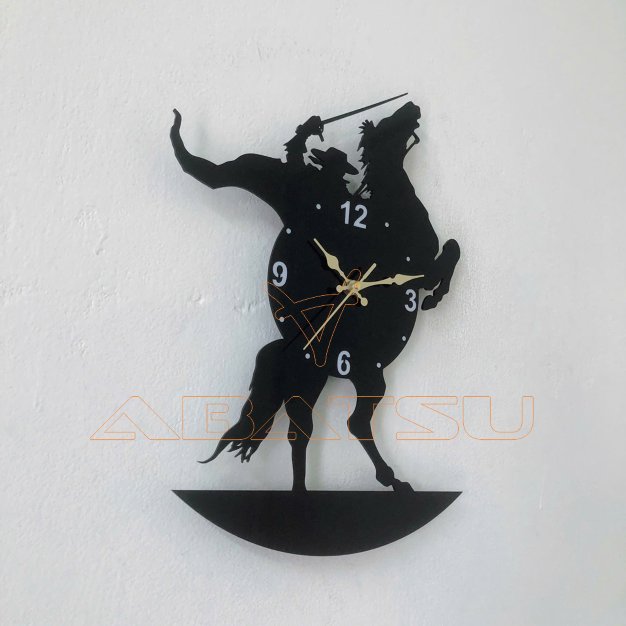 ( Bảo Hành 3 Năm) Đồng Hồ Treo Tường Kỵ Sĩ Mã Đáo Thành Công – May Mắn &amp; Phong Thủy