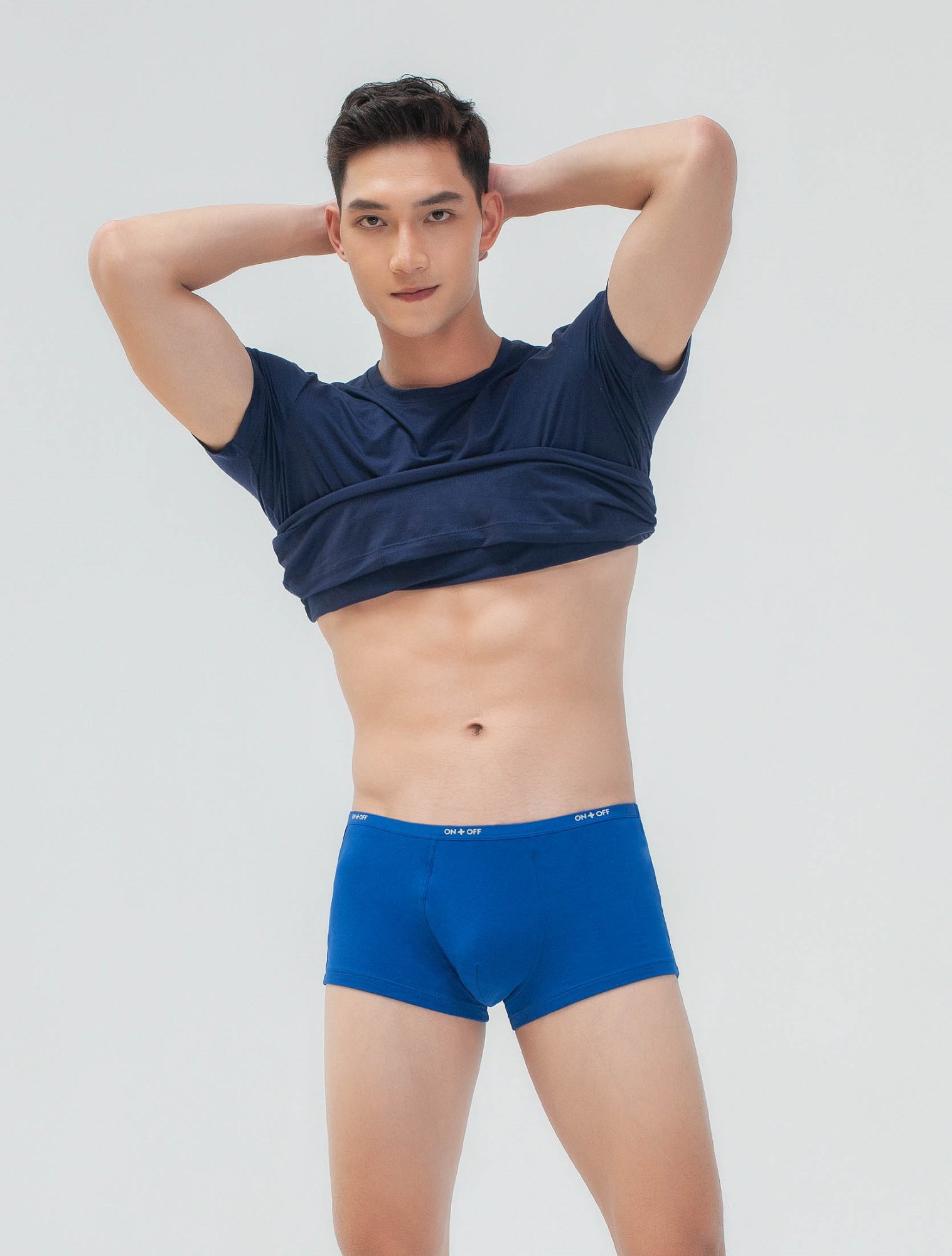 Quần lót nam ONOFF dáng boxer chất liệu cotton Mỹ mỏng nhẹ - 18UO23A241
