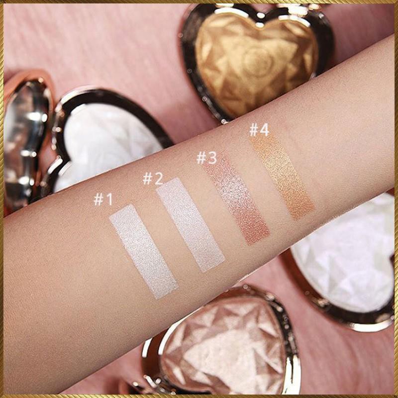 Phấn trái tim bắt sáng HudaMoji Love Highlight Powder Siêu xinh