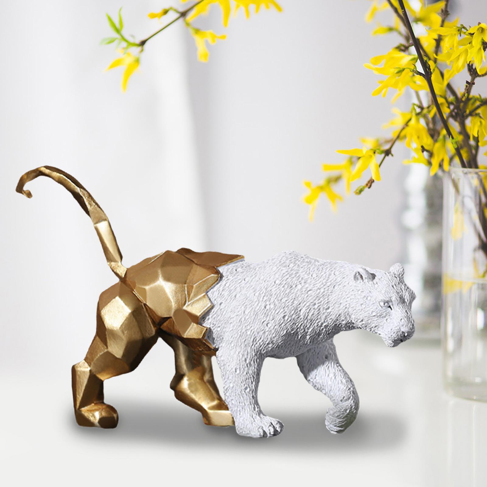 Abstract Animal Statue Desktop Ornament Art Sculpture Home Decor