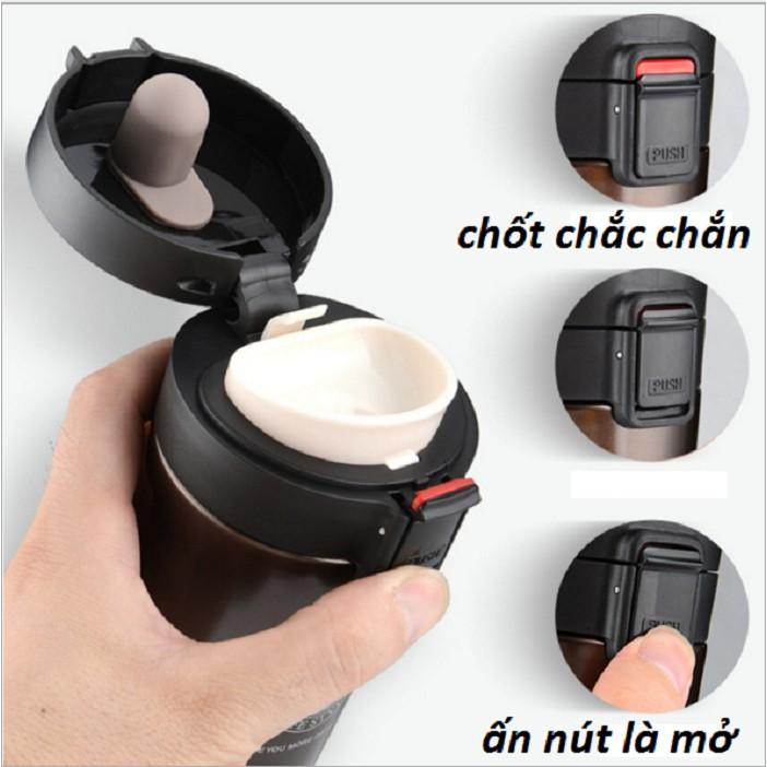 BÌNH GIỮ NHIỆT LY GIỮ NHIỆT 380ML CHẤT LƯỢNG - Bình Đựng Cafe Giữ Nhiệt 380 ml Loại Tốt
