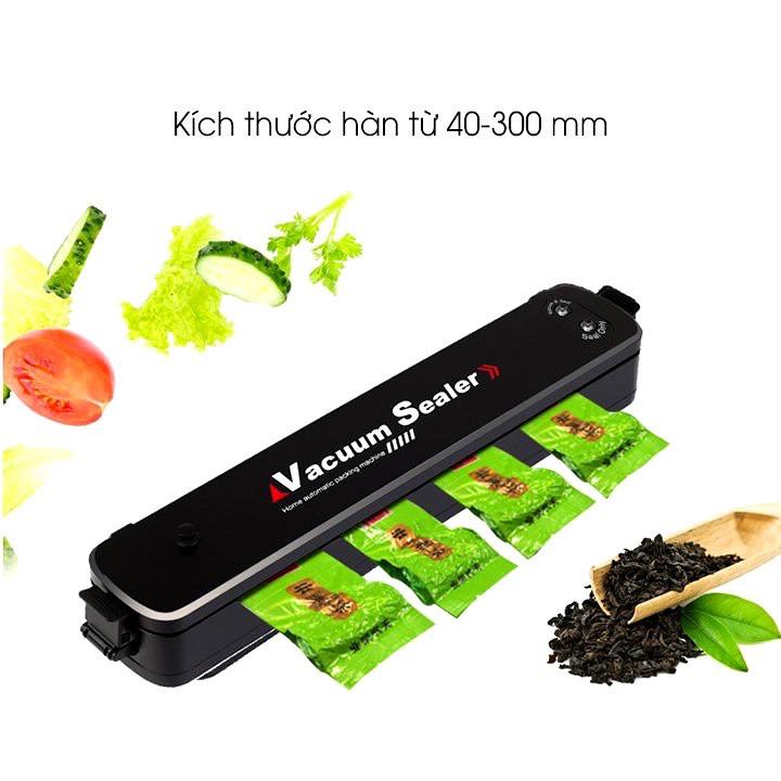 ️Tặng Kèm 10 Túi️Máy Hút Chân Không Thực Phẩm Vacuum Sealer kèm Hàn Miệng Túi