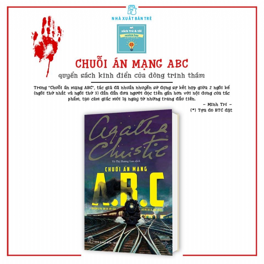 Sách Chuỗi Án Mạng A.B.C - Agatha Christie