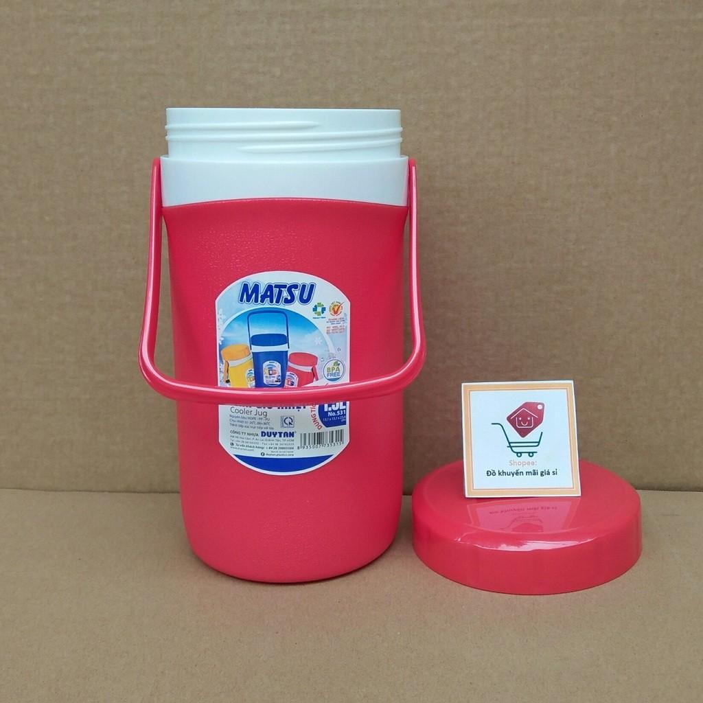 BÌNH GIỮ NHIỆT MATSU 1.5 LIT CÓ QUAI XÁCH tiện dụng