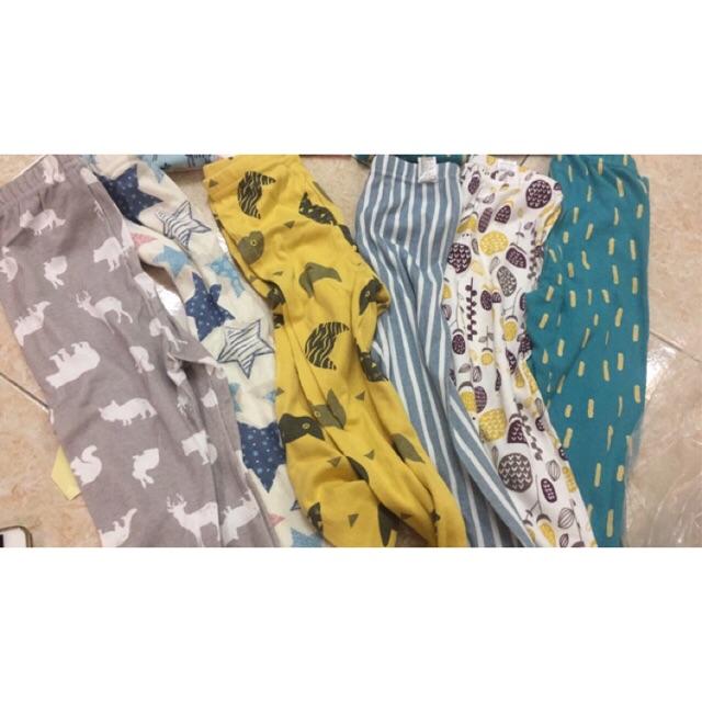 Set 6 bộ cotton xuất hàn cho bé