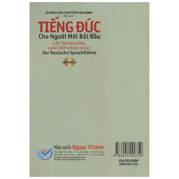 Tiếng Đức Cho Người Mới Bắt Đầu (Kèm CD) (Tái bản 2020)