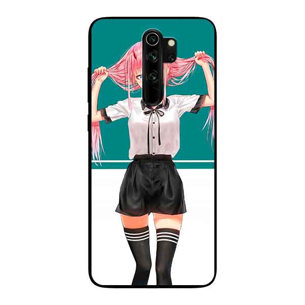 Ốp Lưng in cho Xiaomi Redmi Note 8 Pro Mẫu Cô Gái Anime - Hàng Chính Hãng