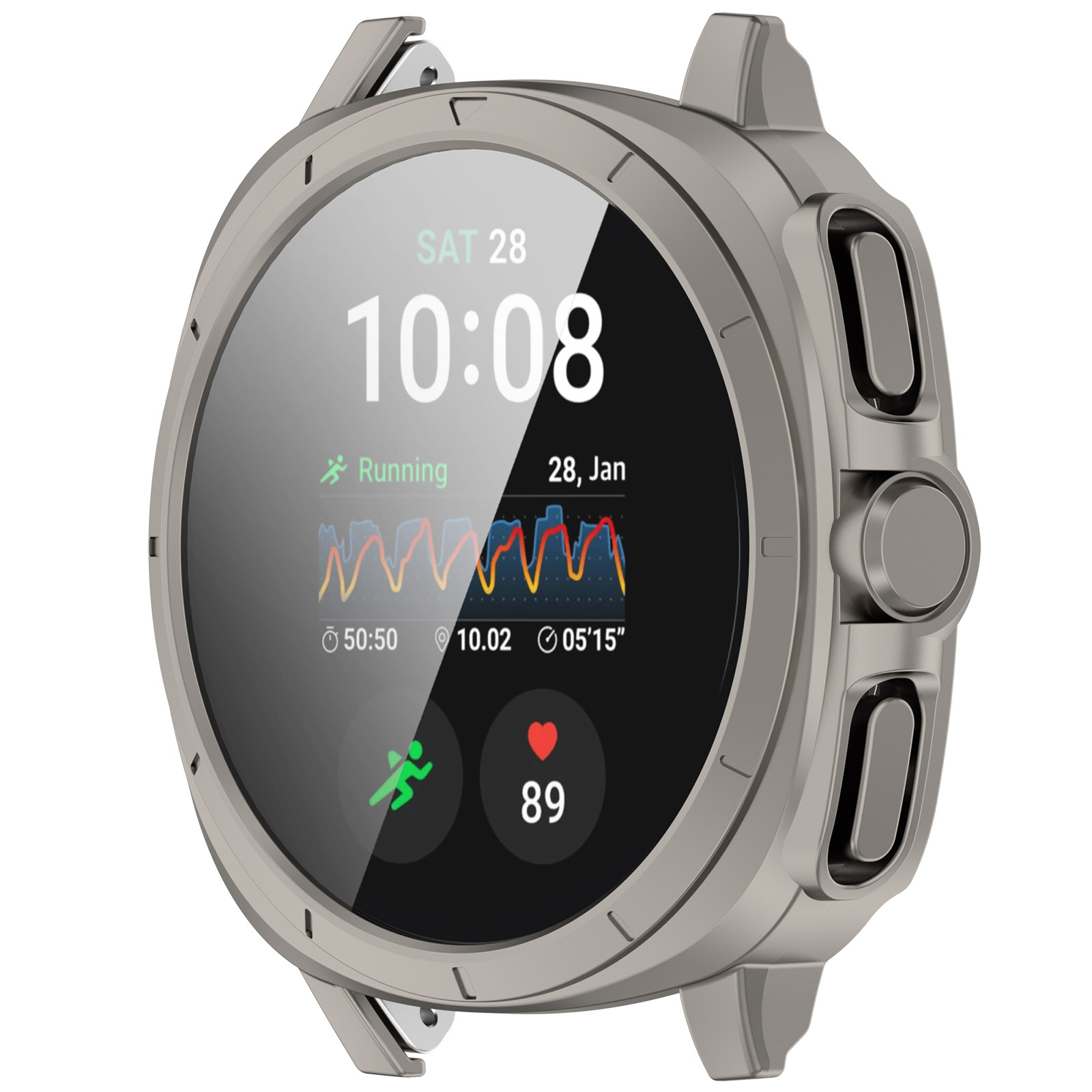 Ốp Case Style Watch Ultra cho Galaxy Watch 7 40mm / 44mm - Hàng Chính Hãng