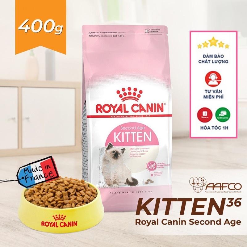 Hạt Kitten 36 Royal Canin thức ăn dành cho Mèo con từ 4 -12 tháng tuổi