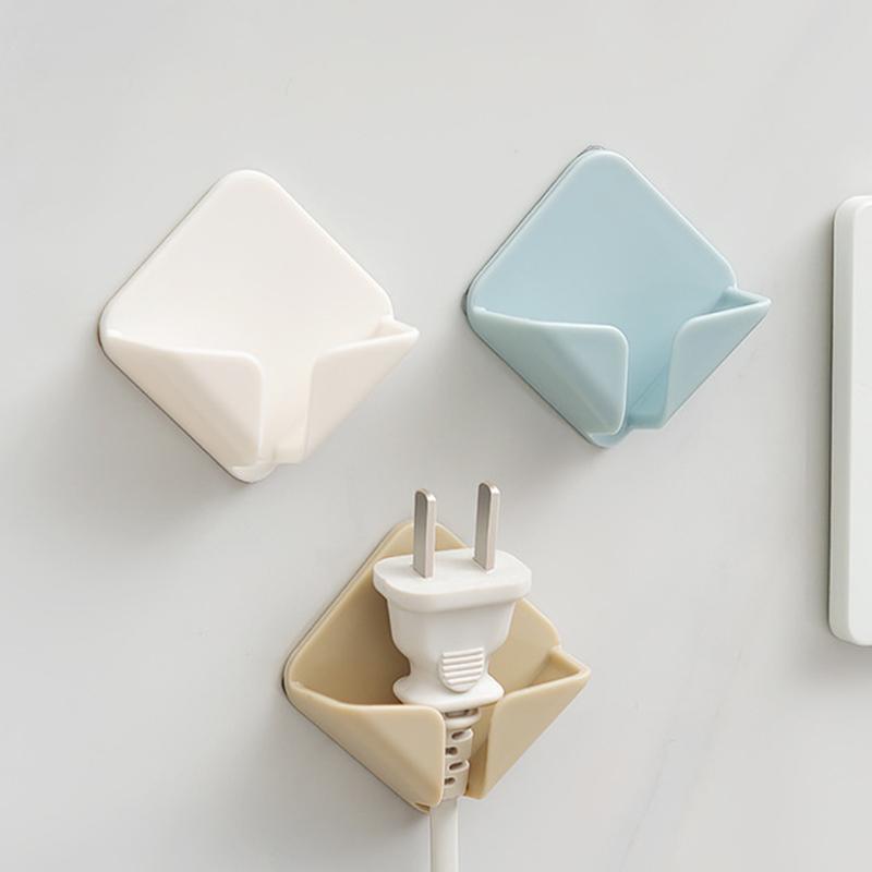 POWER Móc Dán Tường Treo Phích Cắm Điện Tiện Lợi