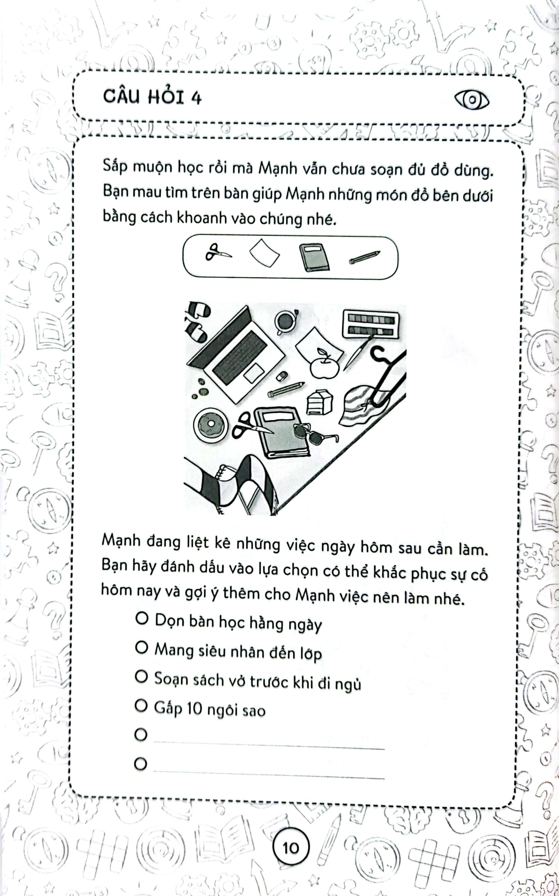 Tiểu Học Vui - Tự Tin Lớp 1 - 101 Câu Đố Rèn Trí Não Luyện Kỹ Năng