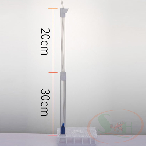 Bộ ống ghim vĩ lọc đáy Taiwan lọc vi sinh ống mỏ vịt sủi đáy nâng nền bể cáp tép