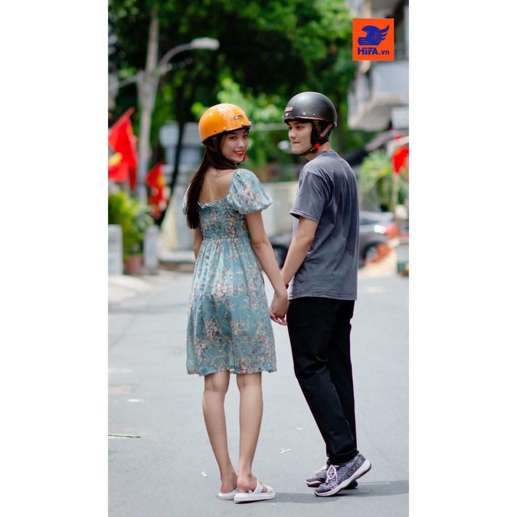 Mũ Bảo Hiểm 1/2 Napoli Pug - N120