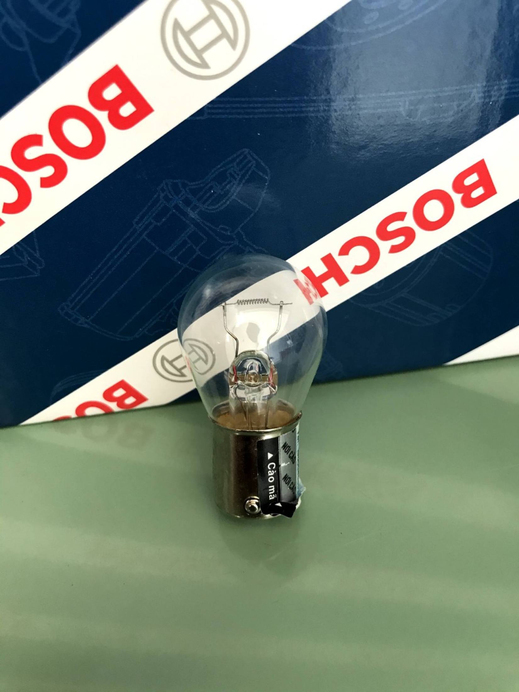 Hộp 10 Bóng Đèn Tín Hiệu Xe Tải Bosch P21W 24V 21W