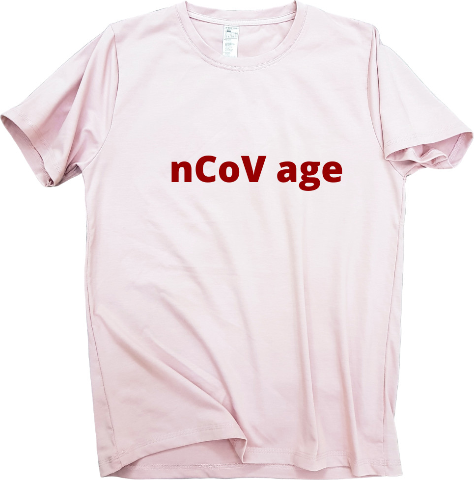 Áo thun nam nữ 80% Cotton Pink08