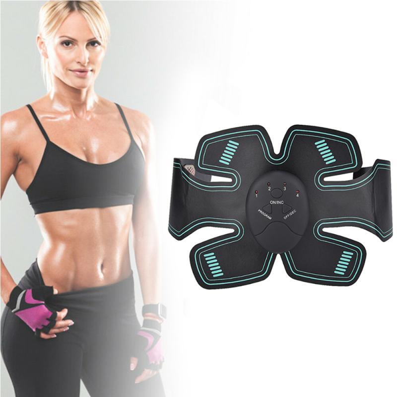 Fitness Equipment ABSWaist Abdominal Muscle Stimulator Electric Gym Equipment Body Slimming Massager EMS Muscle Trainer Machine