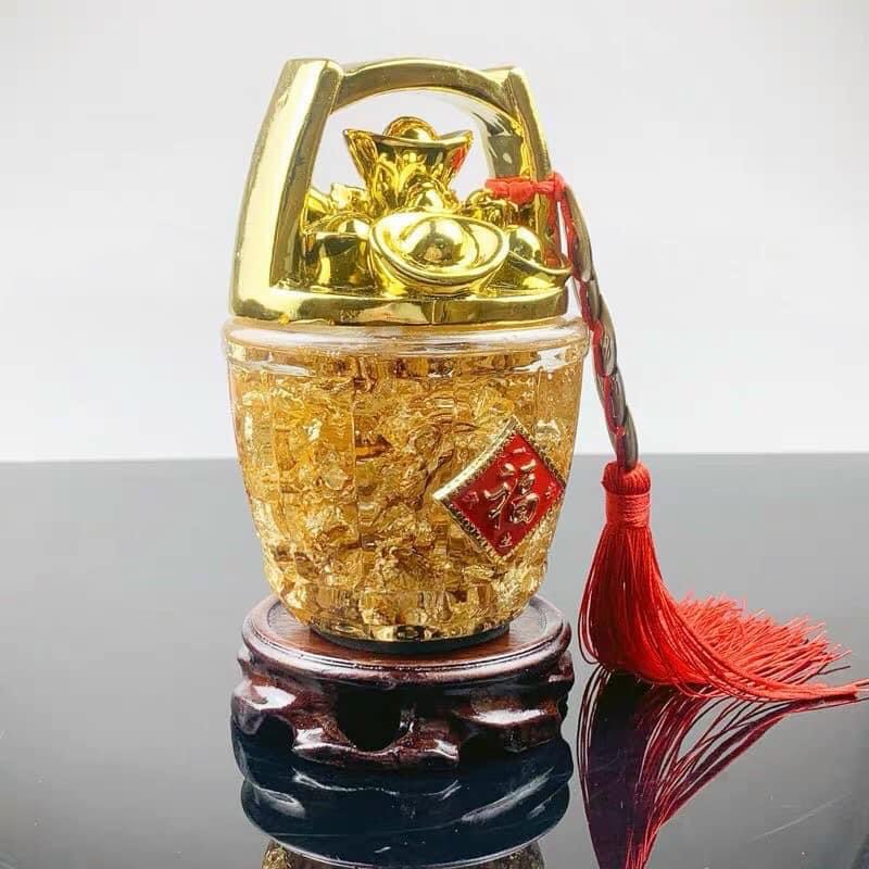 Túi Vàng Phong Thuỷ Tài Lộc - cao 13cm