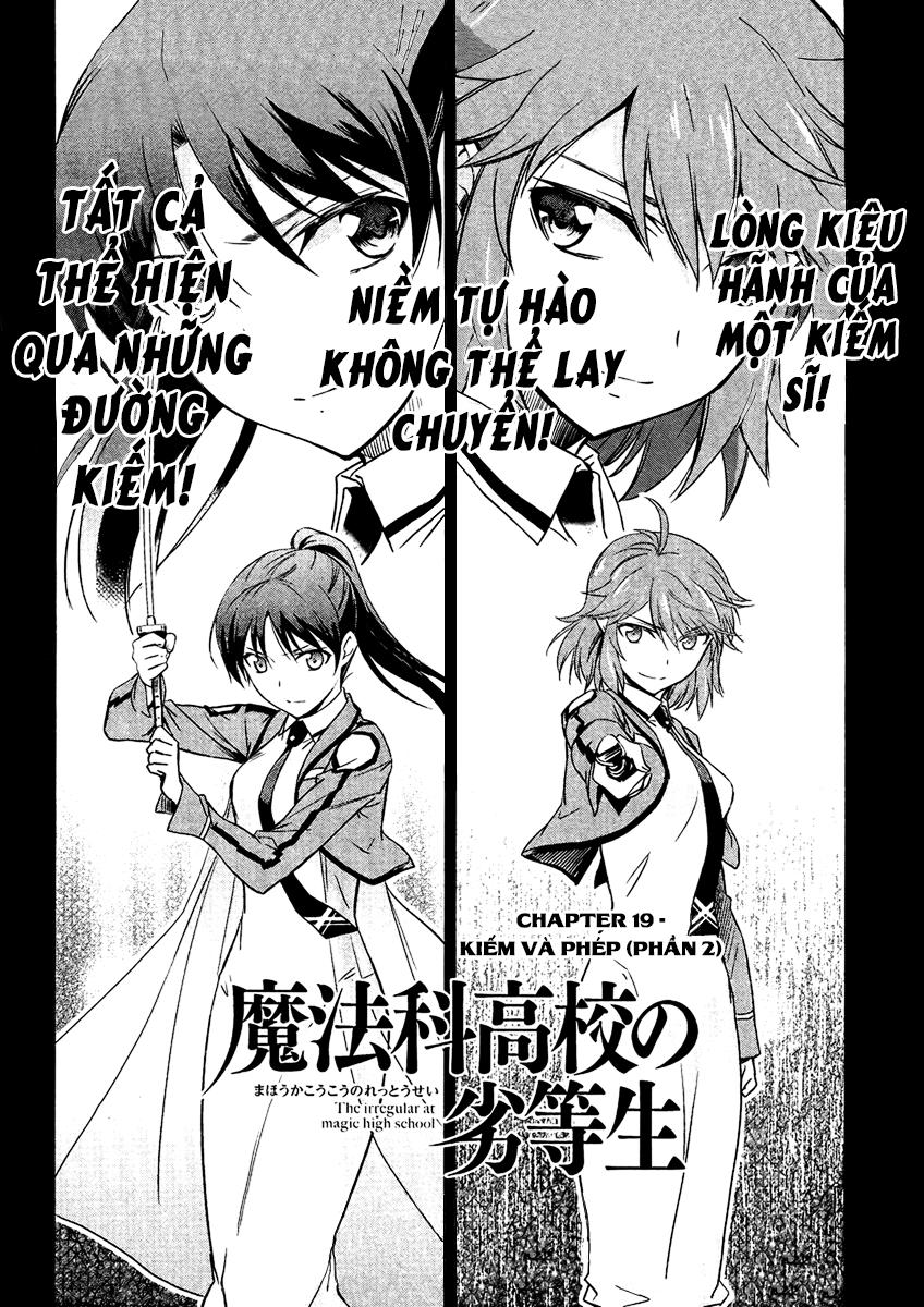 mahouka koukou no rettousei - nyuugaku hen chapter 19 2
