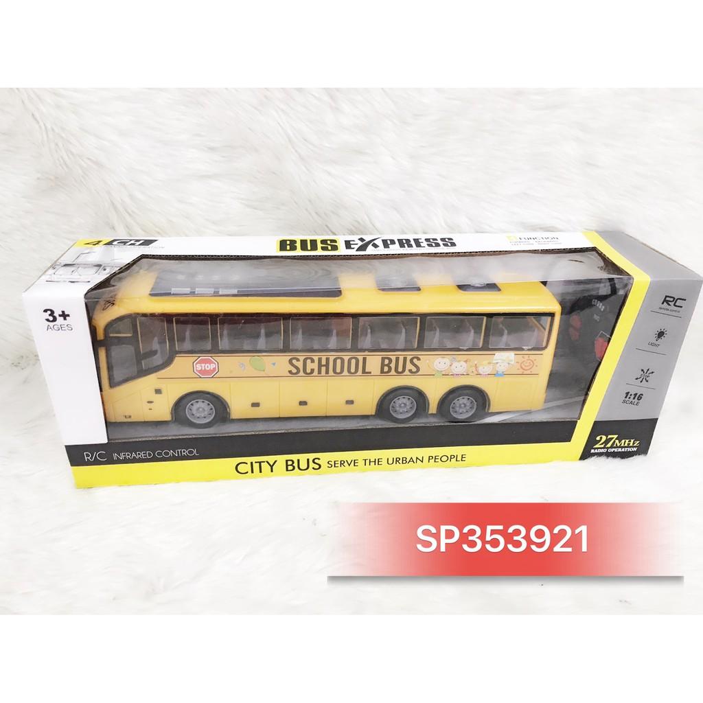 Hộp xe bus ( school bus ) đk 7đ.tác không sạc TL 1:16, HT070 (hộp)- SP353921