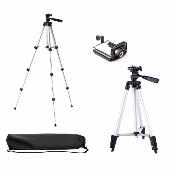 Chân Máy Ảnh Và Điện Thoại Tripod 3110 Đẹp Rẻ |Dũng 1