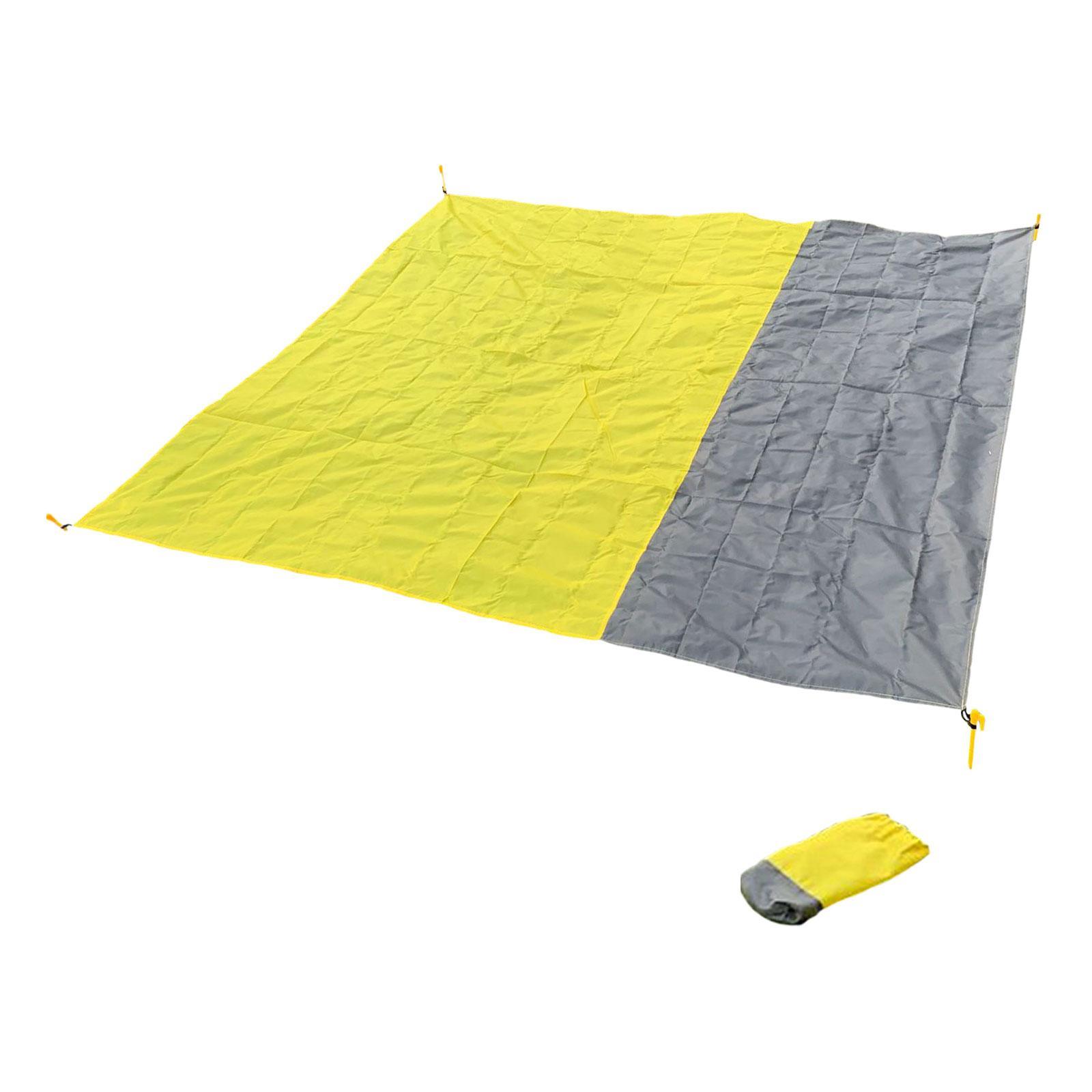 Picnic Blanket Beach Mat Portable Foldable with Storage Bag Outdoor Mat Accessories Camping Mat for Hiking Playground