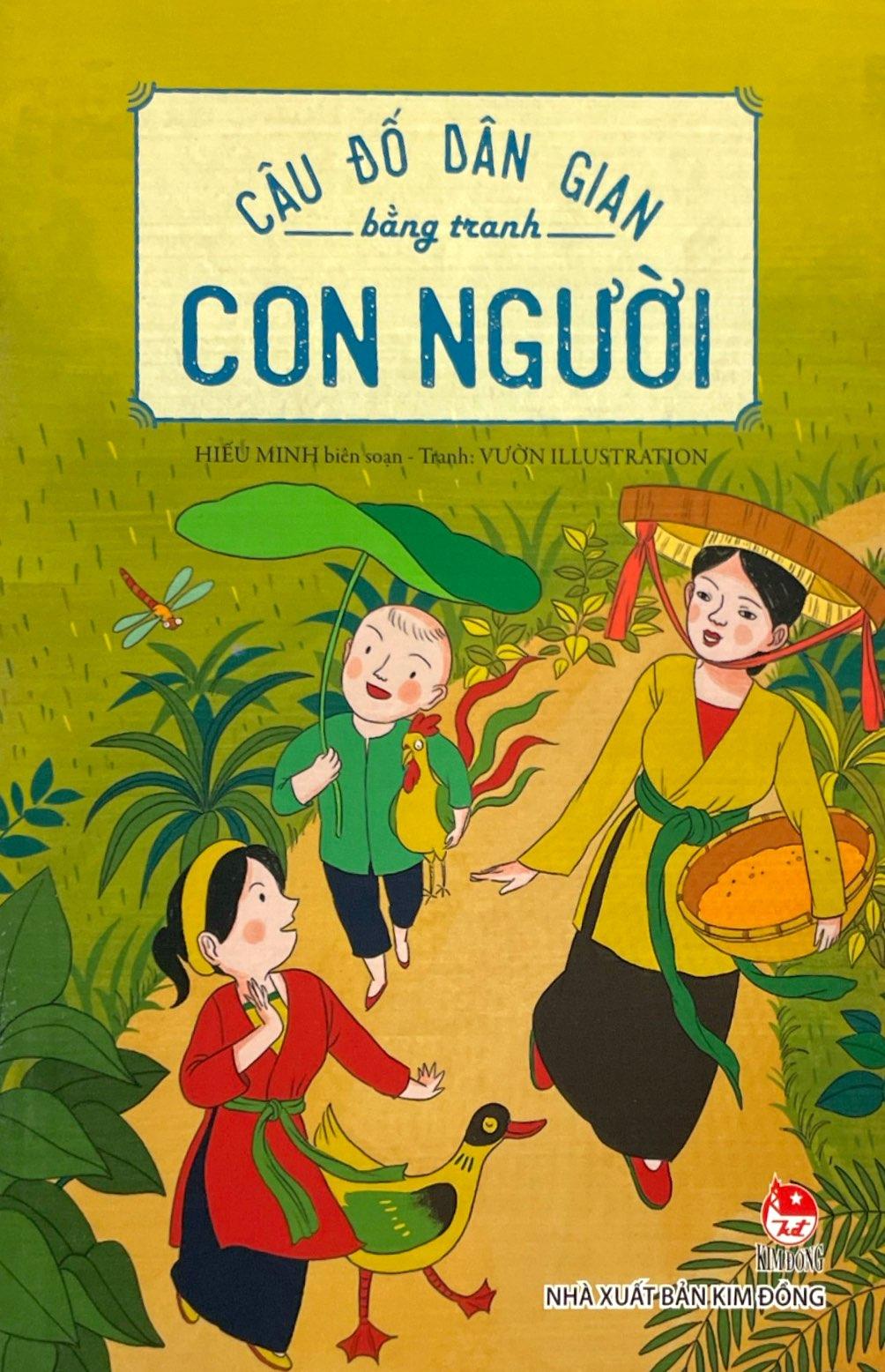 Câu Đố Dân Gian Bằng Tranh - Con Người