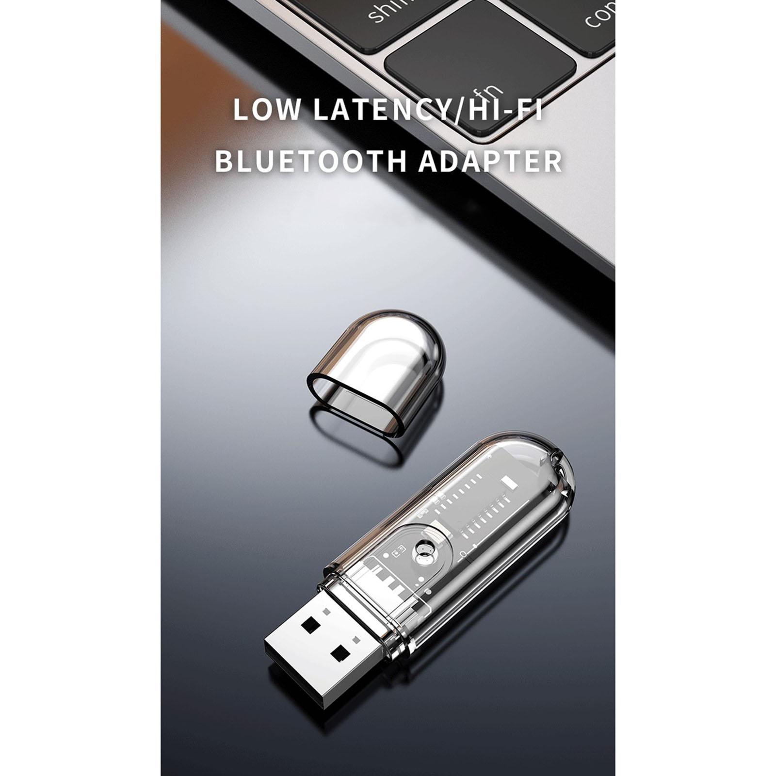 USB Bluetooth Receiver Wireless Audio Adapter for TV Car Stereo Sound System