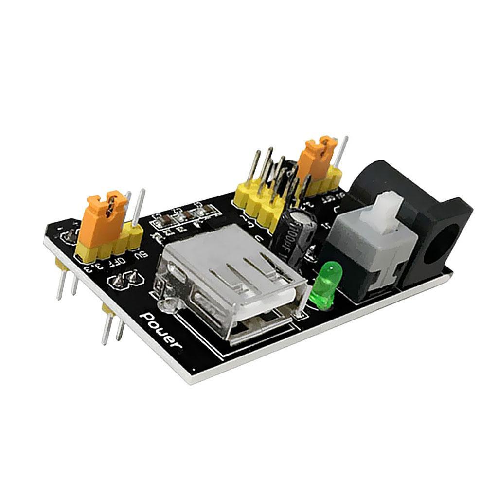 3.3V/5V Power Supply Module Adapter For MB102 Breadboard